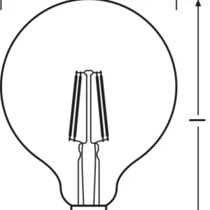 Budget OSRAM Vintage 1906® LED CLASSIC GLOBE 6.5W 824 Gold E27