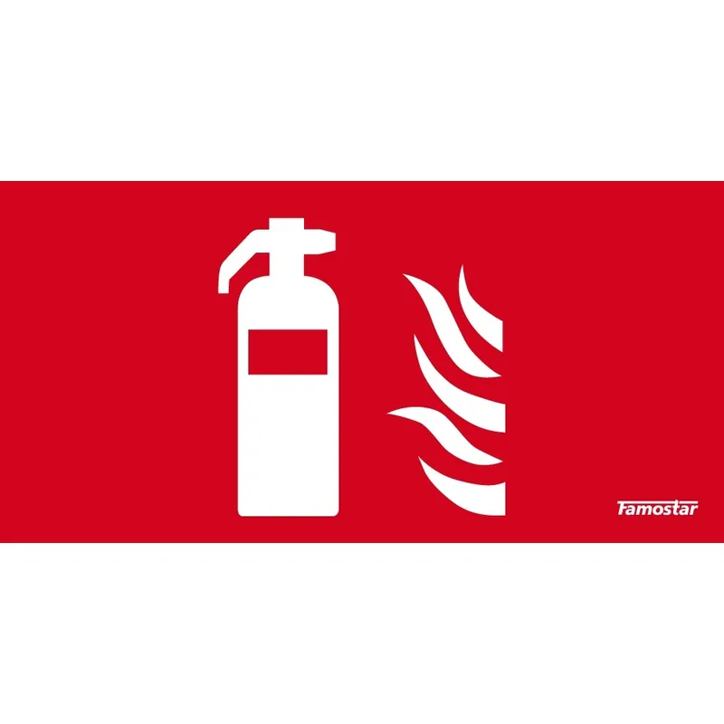 Nieuwe Collectie Famostar - s sense - Picto EZ brandblusser Cinem - PICTOGRAM S-SENSE BLU ZWRT - noodverlichting