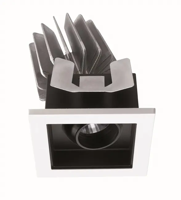 Aanbieding Concord - myriad adjustable square black wi MYD AD SQ BLK 3K DALI WHT BZ -
