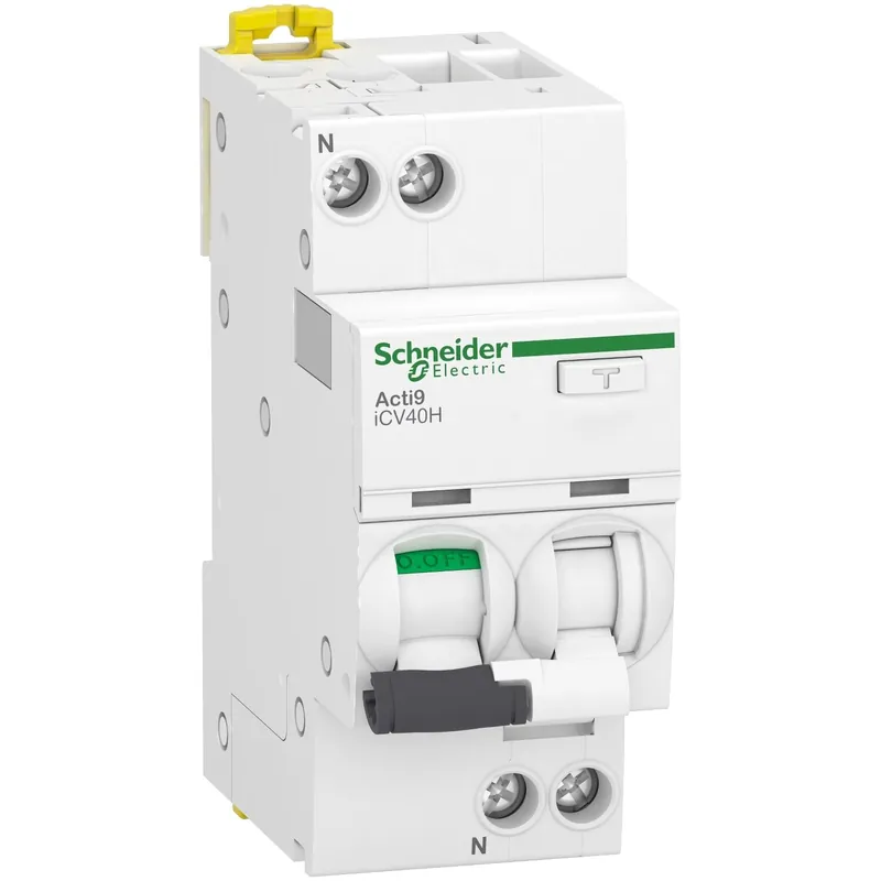 Exclusieve Aanbieding ACTI9 ICV40H AARDLEKAUTOMAAT 1P+N 6A C-KAR. 10000A-SCHNEIDER