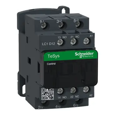 MAGNEETSCHAK. LC1D12F7 11VAC-SCHNEIDER In De Mode