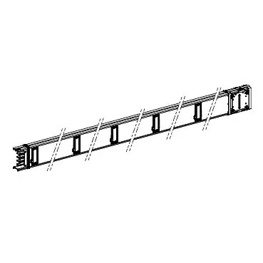 Direct Verzonden RECHT ELEMENT 4A 5M 3L+N+PE WIT-SCHNEIDER