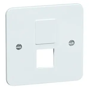 Trendy PEHA STANDARD centr.pl. AMP voor 2 Mod.Jackvoor AMP MJ 3x2polig, levend wit