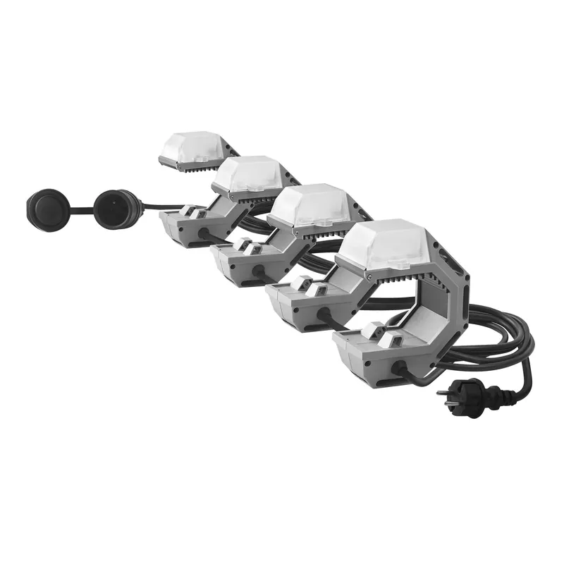 Korting Bailey - robust led work - Line - 4X8W GRS 11.5M - bouwlamp
