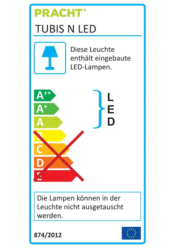 PRACHT LIGHT - pro - 7203614 TUBIS_N_LED - TUBIS N LED PO 30W IP68 - waterdicht armatuur Direct Beschikbaar