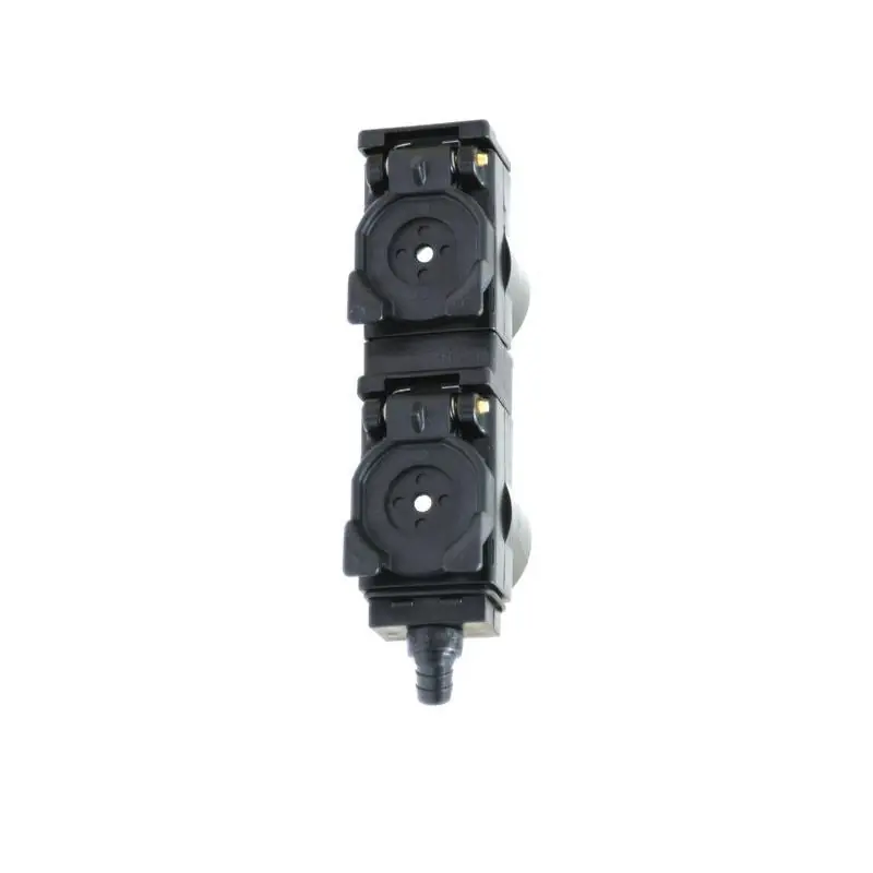 Bestel Nu Stofklep met olie opvang dubbele unit 55 mm blank recht
