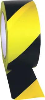 CELLPACK - tape - vloermarkeringstape - 50mmx33m geel/z - CELP PVCVLRMARK GL/ZW Goedkoop