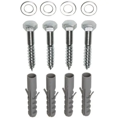 Koop Online FISI FISI cv-bevestigingsset 8x 50 plug 10x50 sluitring verzinkt; 4 stuks