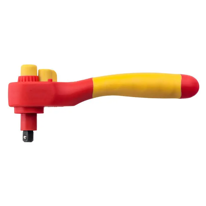 1/4" Omsch.Ratelsleutel voor dopsleutels VDE 1000-WIHA Modern