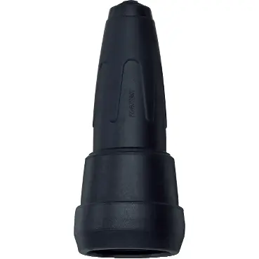Merten by Schneider Electric Merten - Koppelcontactstop - Volrubber zwaar - Zwart Garantie Inbegrepen