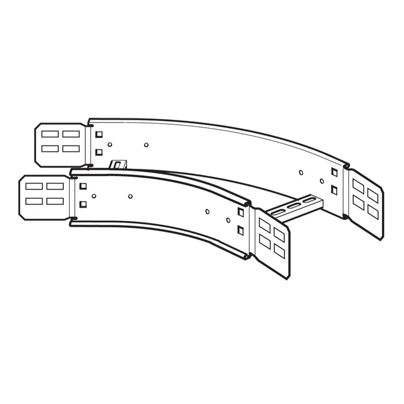 Op = Op Bochtstuk RVS316 B600 H150 45gr-LEGRAND