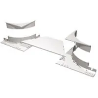 T-stuk kg kunststof B600 H100-LEGRAND Nieuw Model