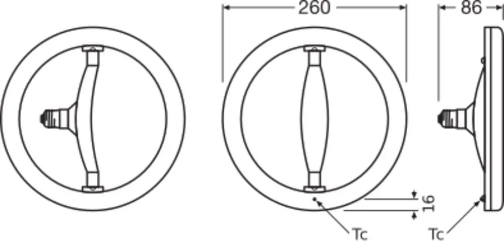 Bulkbestelling OSRAM CIRCOLUX LED 14.5W 827 Frosted E27