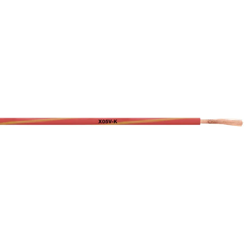 Nieuw ÖLFLEX - x05v k met tweekleurige isolatie - with coloured - LAPP X05V-K 1X1 ZWWT HA250 - vd draad