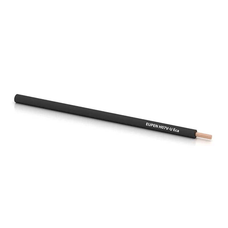 Eupen - cables - VD 4 - H07V-U MM2 ZWART RO100 - draad Direct Beschikbaar