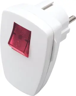 Kalthoff - stekkers - Randaarde met schakelaar - KALT STEKKER 2P 10A/250V - Korting
