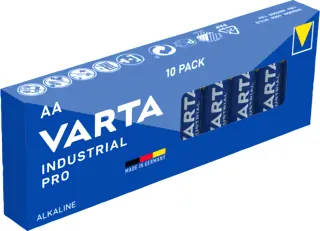 VARTATA Batterij alkaline penlite type AA 10 stuks Varta Pro Industrial LR 06 Must-Have