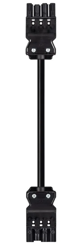 Wieland - gst18i4 - Eca LS0H - WIEL KOPLS 4X2,5 6M ZWART H05Z1Z1 - GST koppelsnoer Laatste Versie