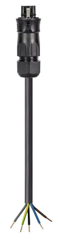 Wieland - rst20i5 - PVC ECA 70°C - WIEL PTCHKBGEB 96.454.5004.1 - GST- adereind aansluitsnoer Origineel