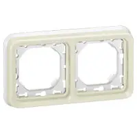 Plexo IP55 inb.raam 2v hor.wit-LEGRAND Topkwaliteit