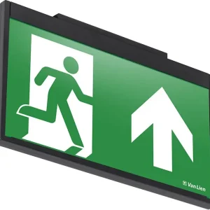 ABB VanLien - evago - EVA COW 22/DIM/FLX/ZWART - VAN VAN LIEN 2W DIM ZWART OPBOUW WN - noodverlichting centraal Gereduceerde Prijs