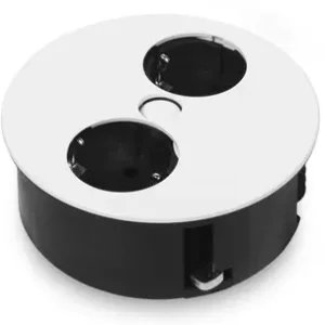 Voordeelprijs Bachmann - inbouw stopcontacten - Twist - BACH HARM. 2X230V RA+2X CAT6U - tafelcontadoos