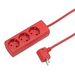 Topkwaliteit Martin Kaiser - 3 voudig - rood - MK VERLICHTING VERLICHTING CONTDSINATIE 3V RANDAARDE 3M - tafelcontadoos
