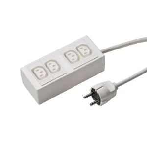 Budget Martin Kaiser - 4 weg c13 socket - kalkwit - MK VERLICHTING VERLICHTING CONTDS 4V NORM22 FM 70G W - tafelcontadoos