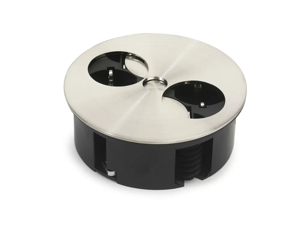 Modern O.C.S. Office Cabling Systems - inbouw stopcontacten - Twist - BACH USB KEYSTONE TYP C 3.1 BK - tafelcontadoos