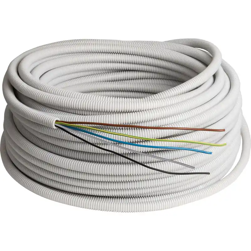 Precaflex voorbedrade flexbuis 20mm 5x2,5 25m Exclusief