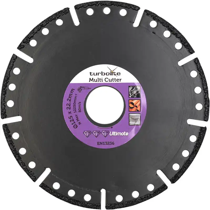 Turbolite Ultimate Multi diamantschijf universeel 125x22,2mm Plaats Bestelling