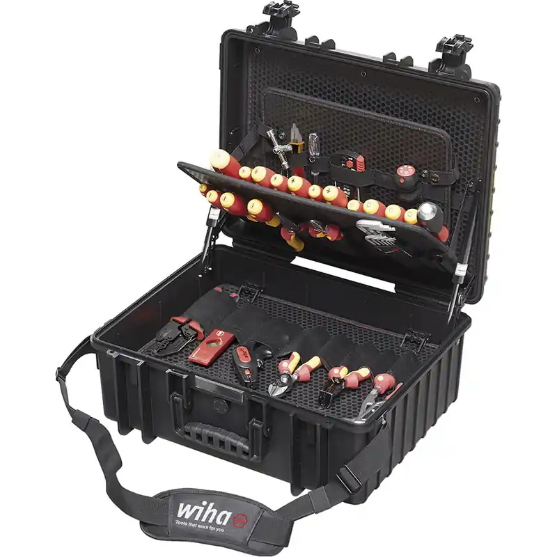 Wiha VDE gereedschapset elektricien Competence XL 81-delig Gratis Retour