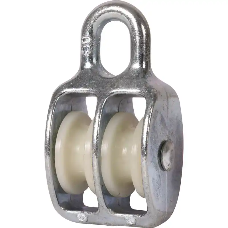 Modern DX katrol verzinkt 8x30mm duplex
