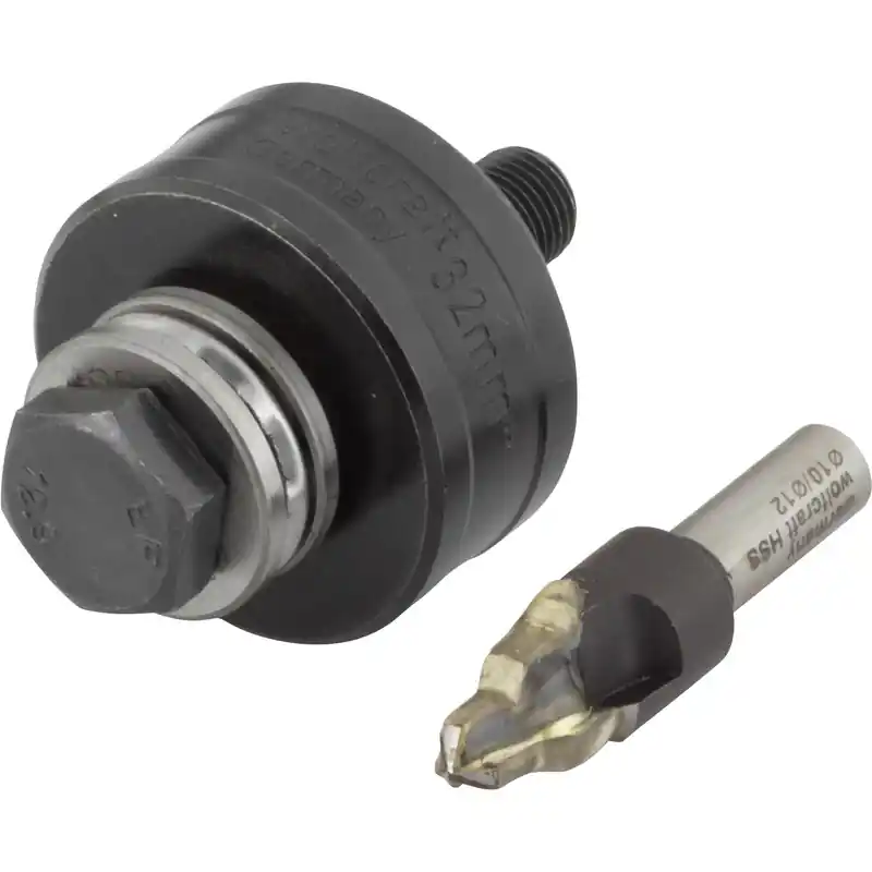 Wolfcraft gatsnijder m.kogellager+boor Ø32mm (1 1/4") Must-Have