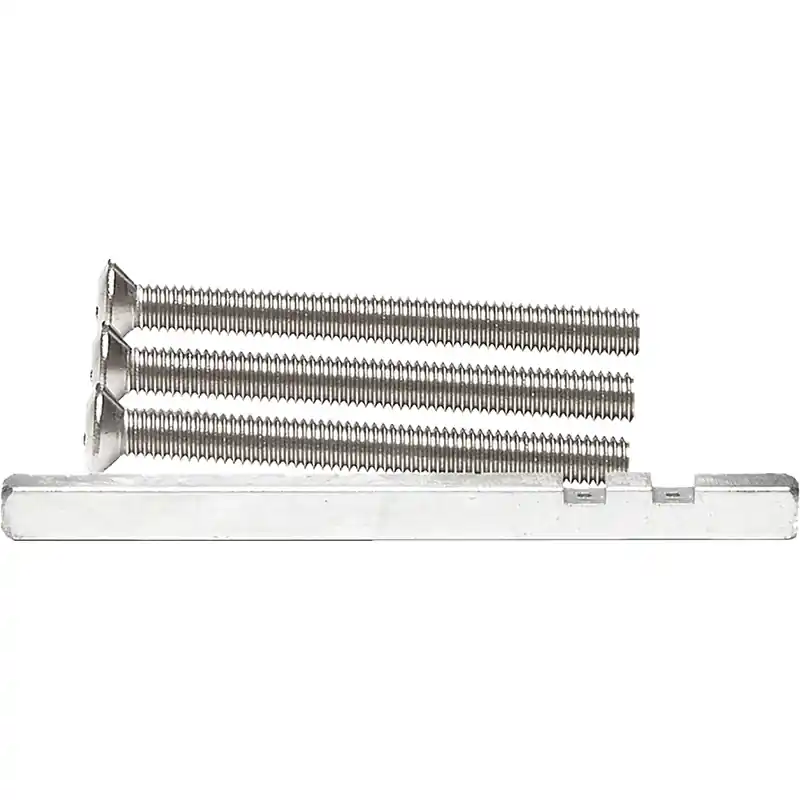 Bestseller AXA krukstift RVS + bouten M6x60mm