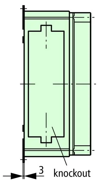 Eaton - xenergy safety ci - CI44X 125 NA - INSTKSTLE CI44X-125-NA - lege installatiekast Garantie Inbegrepen