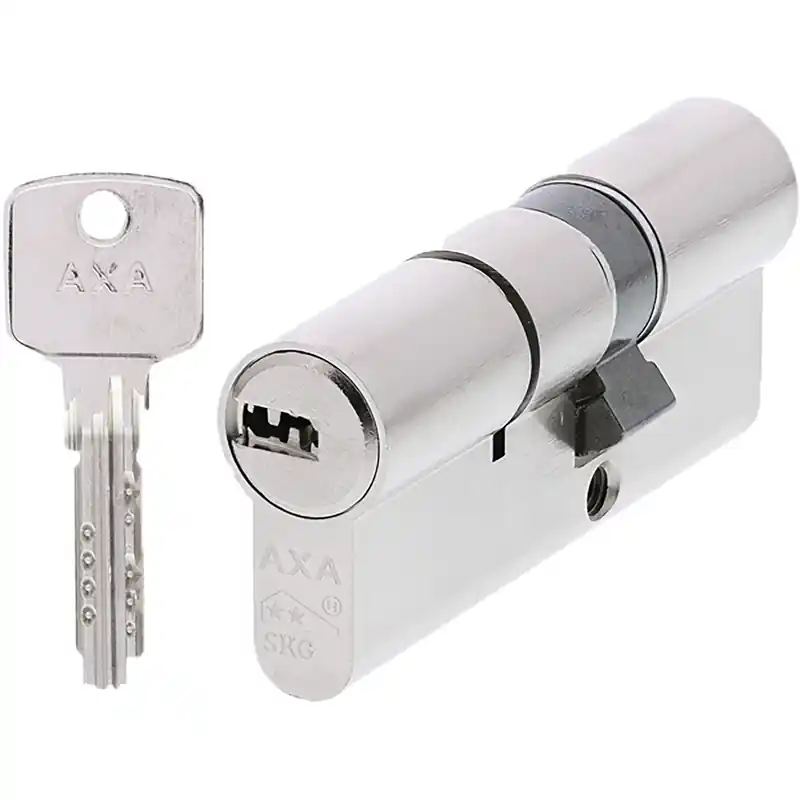 AXA cilinder met keersleutel SKG-- 30-45mm- Seizoensaanbieding