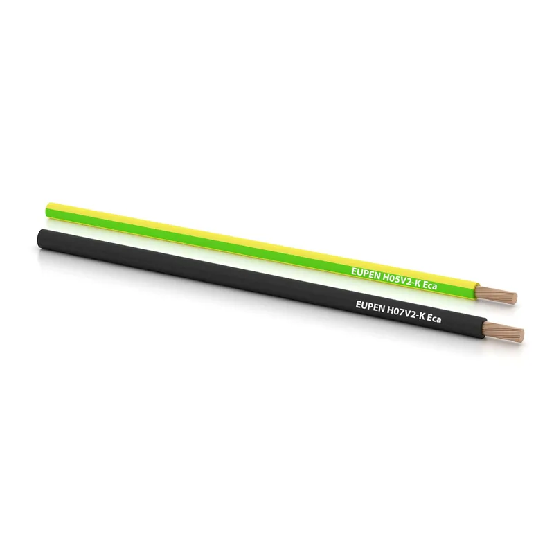 Eupen - cables - H05V2 K 0,5 MM2 300/500V - H05V2-K BR RO100 - installatiekabel Luxe