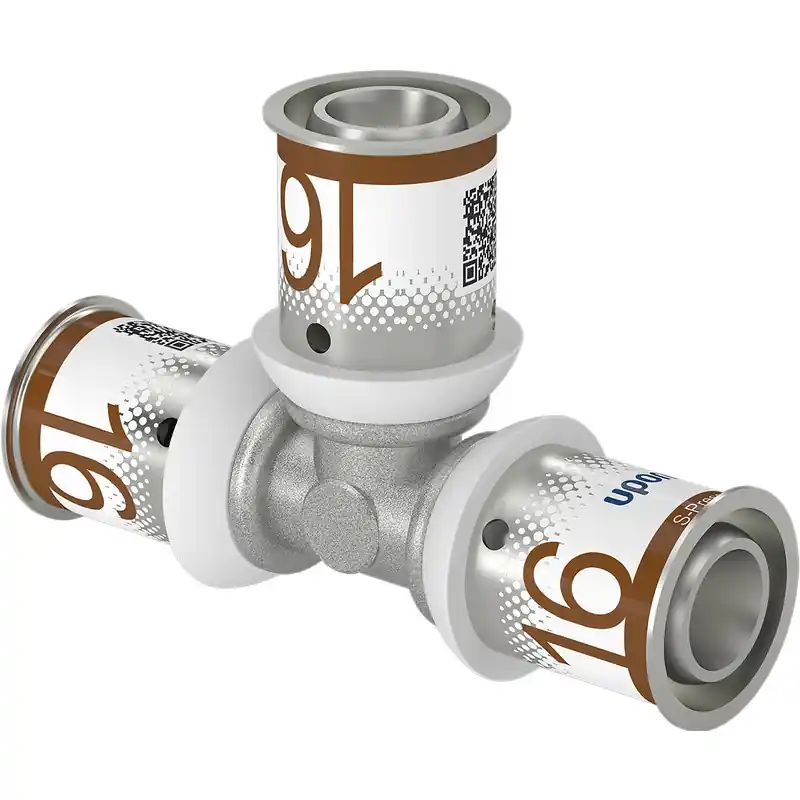 Flitsaanbieding Uponor S-Press Plus pers T-stuk 16mm