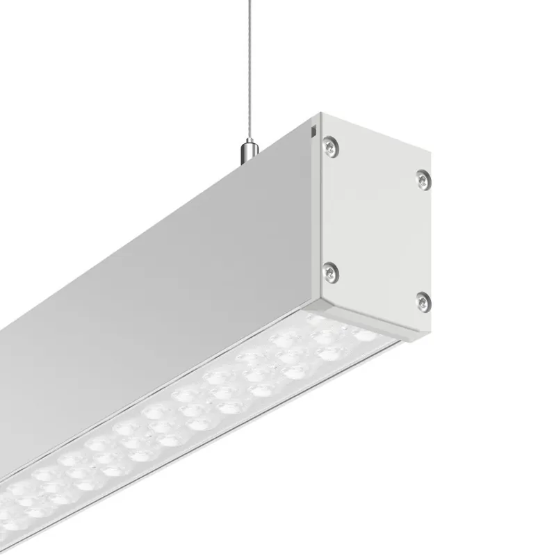 RZB - linedo single - 312565.000.1.76 - S 4850L 840 ALUMINIUM DAL - Led pendel armatuur Fabrieksprijs