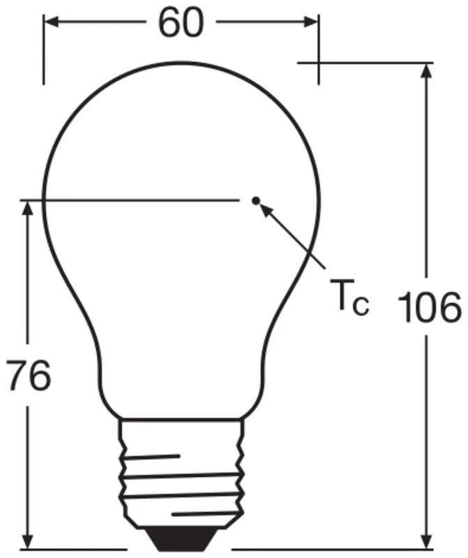 LEDVANCE LED CLASSIC A DIM P 7W 840 Frosted E27 Beste Prijs