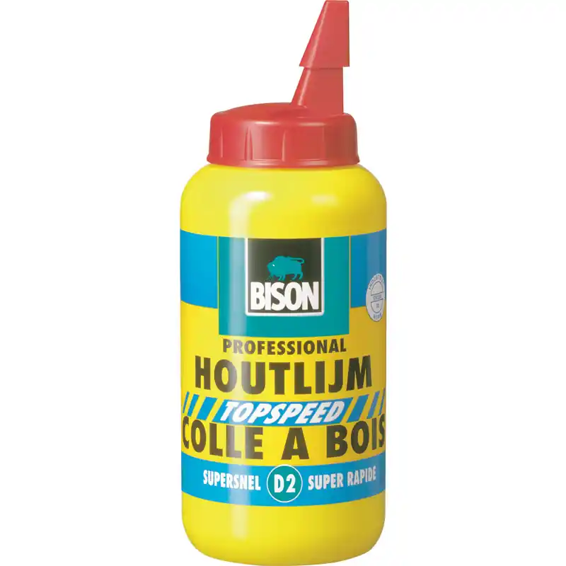 Topkwaliteit Bison D2 houtlijm topspeed 750gr