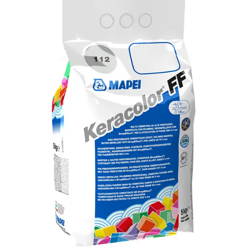 Mapei Keracolor FF voegmiddel 5kg 112 medium grijs Must-Have