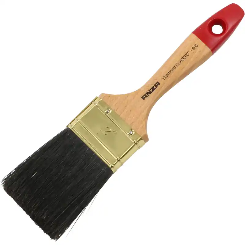 Anza Diamond Classic platte kwast alkyd 2,0"/50mm dubbeldik Express Levering