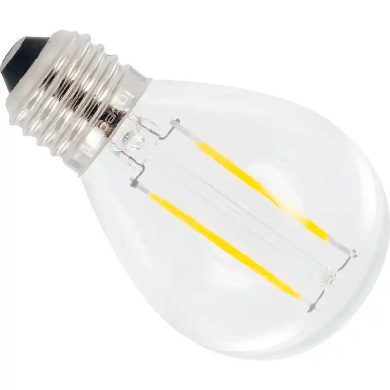 Geld-Terug-Garantie Integral LED lamp filament kogel E27 1.8W 250lm 2700K