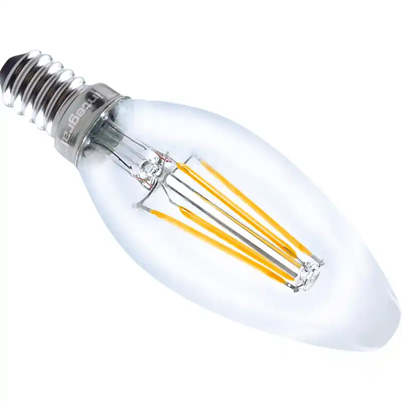 Integral LED lamp filament kaars E14 3.4W 470lm 2700K Goedkoop