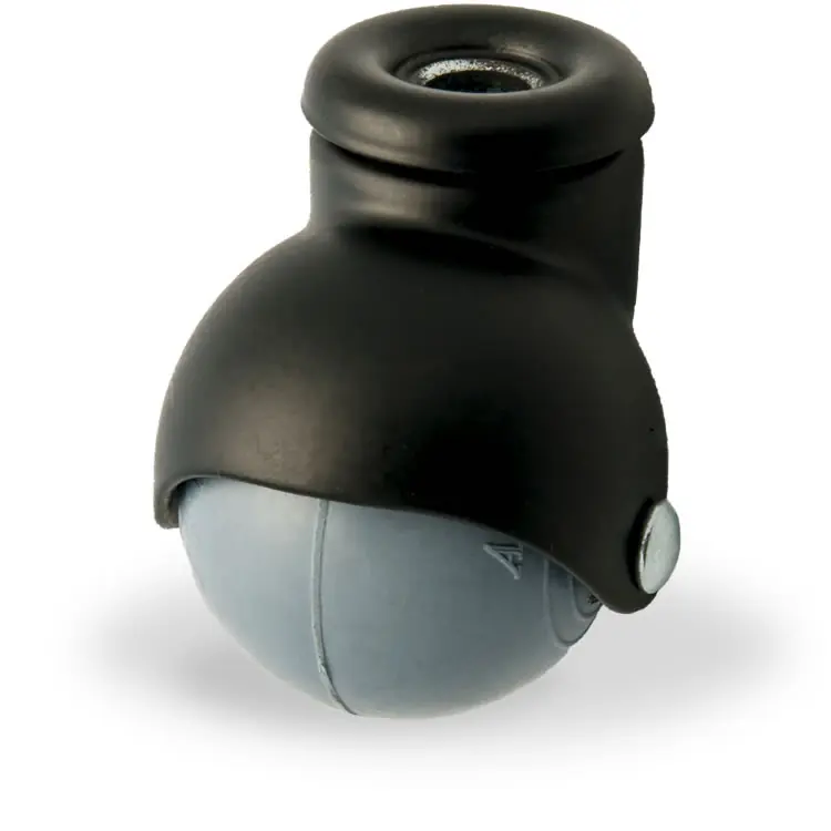 33-3112G Zwenkwiel rubber 40mm (G-ZW/GRU-BO) Beperkte Voorraad