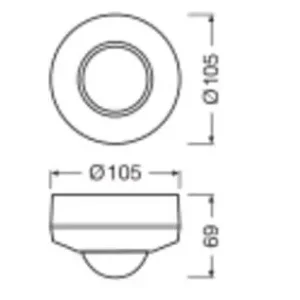 Topkwaliteit LEDVANCE - sensor dali 2 light presence 24 inf - LIGHT/PRESENCE - REGELSYST 4058075843882 - Accessoires