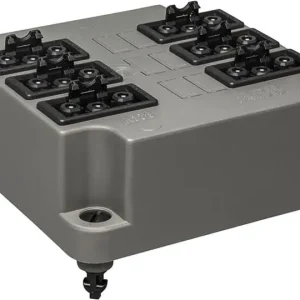 ABB Installatiedozen en -kasten Deksel 3640 met GST18 connector 6x3-p + aansluitdraden gerecycled kuns Betrouwbaar