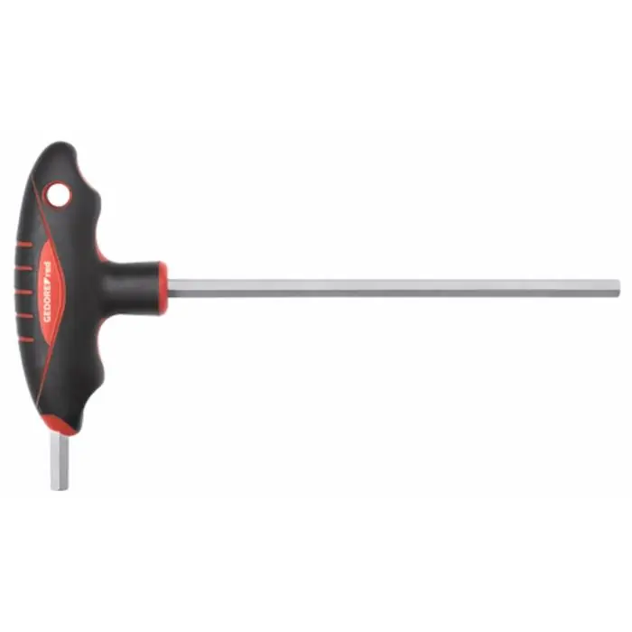 Gedore 2C-Haakse stiftsleutel met T-greep 6-kt R38672509, 2,5 mm Professioneel